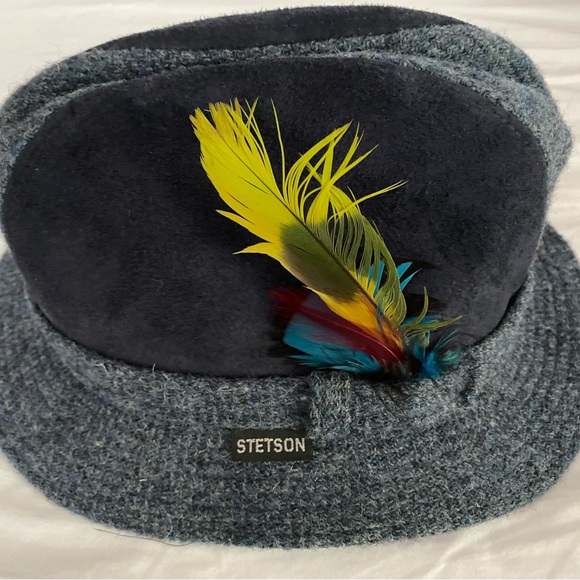 Stetson Hat. Harris Tweed Wool - Picture 4 of 7